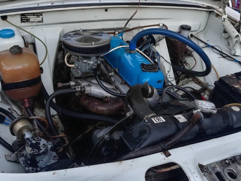 Волга с двигателем газ 53