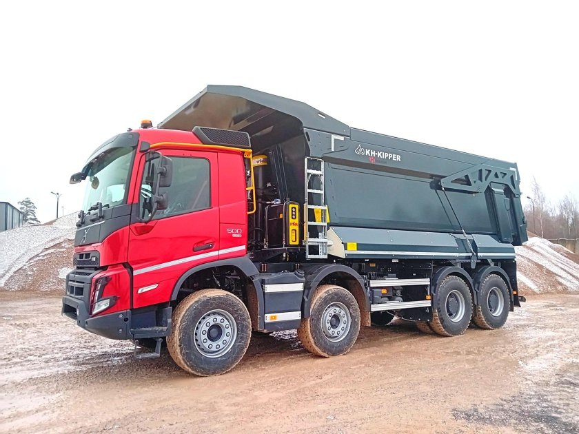 Вольво фмх 8х4 самосвал