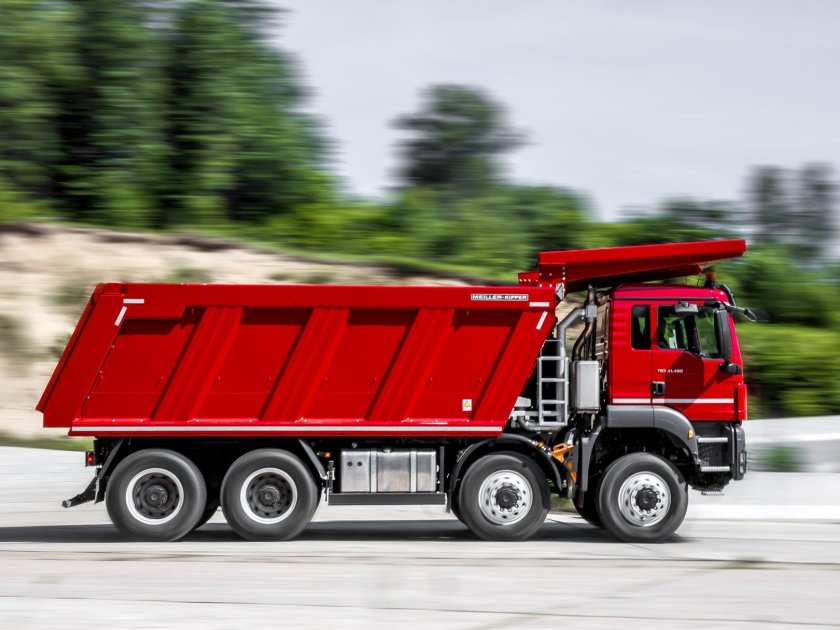 Ман 41.480 самосвал Meiller
