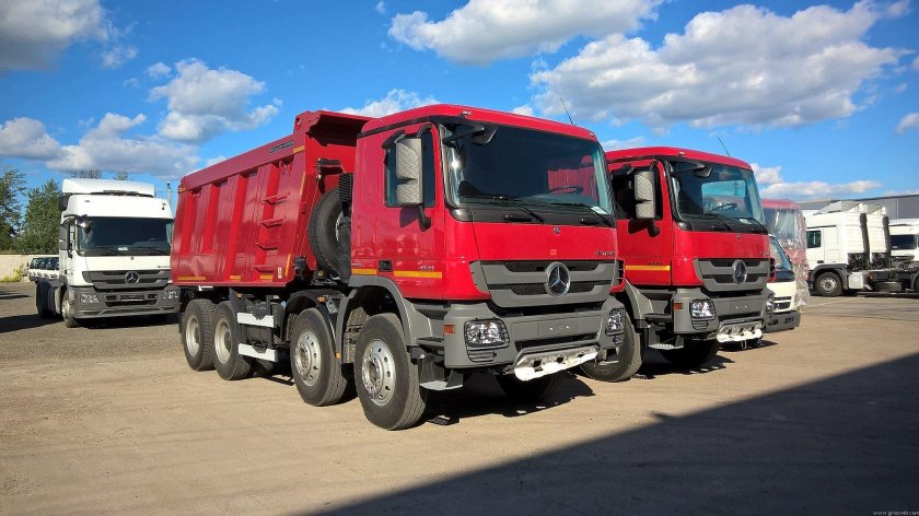 Самосвал Mercedes-Benz Actros 4141