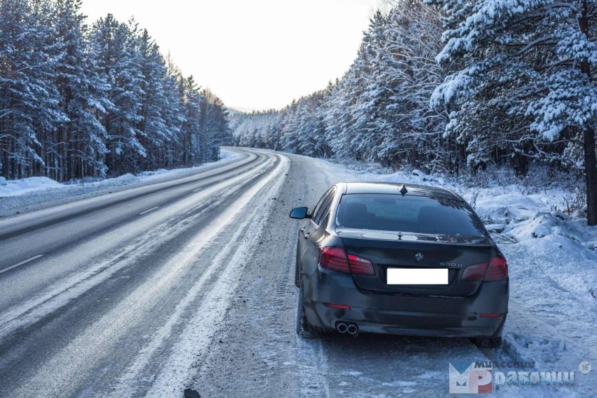 М5 Челябинск зима