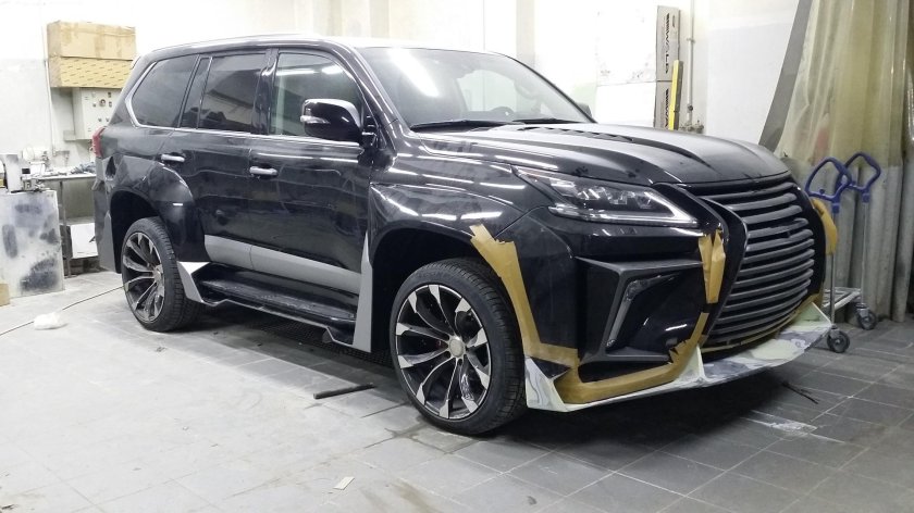 Lexus LX 570 В обвесе Verge
