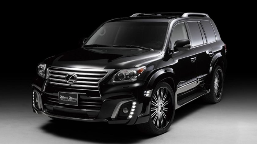 Lexus lx 570 black bison