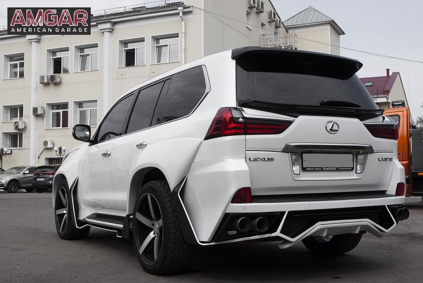Lexus LX 570 В обвесе