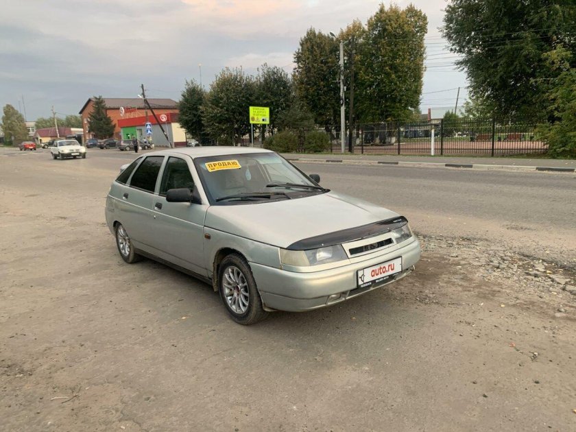 Ваз 2112 хэтчбек серебристый