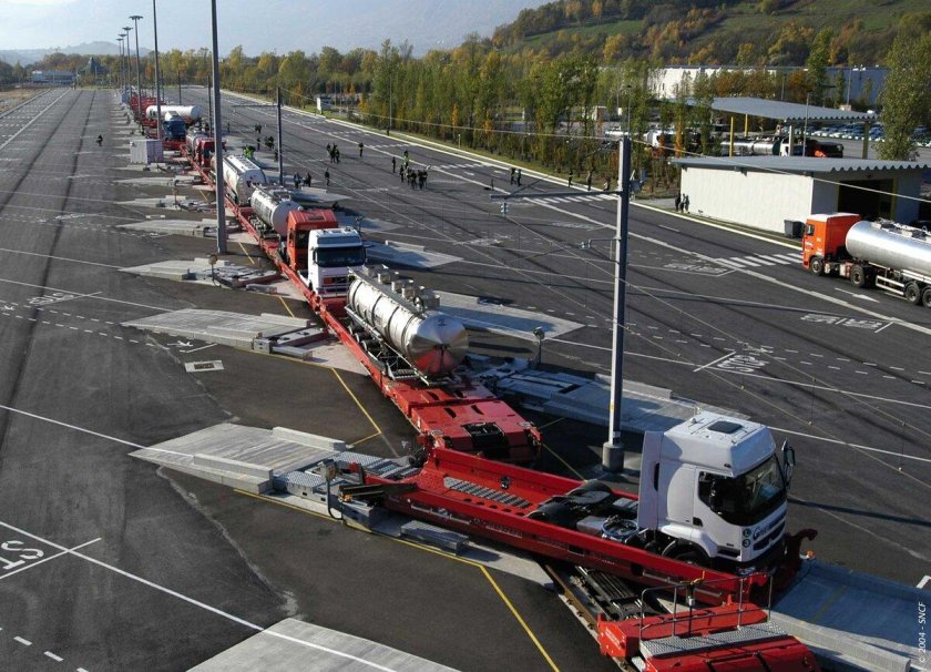 Контрейлерная технология Modalohr