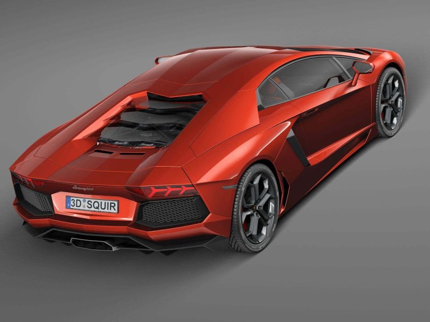 Модель Ламборджини авентадор