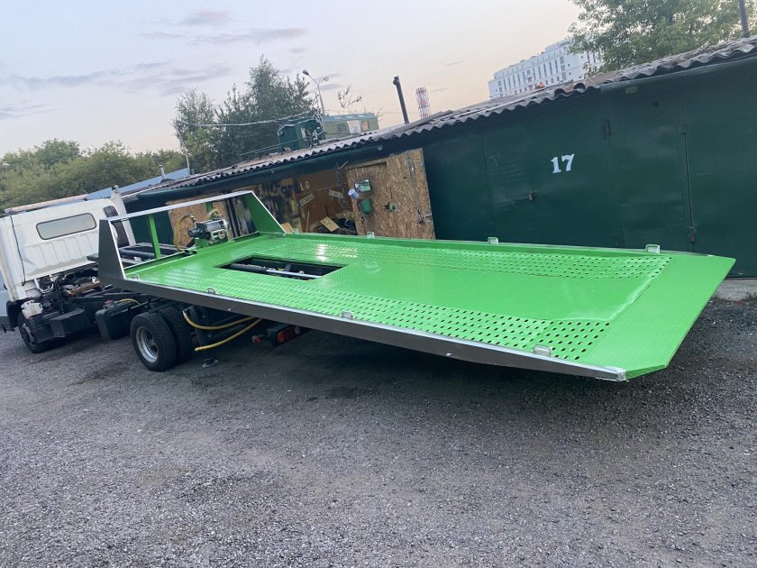 Эвакуатор газель некст со сдвижной платформой