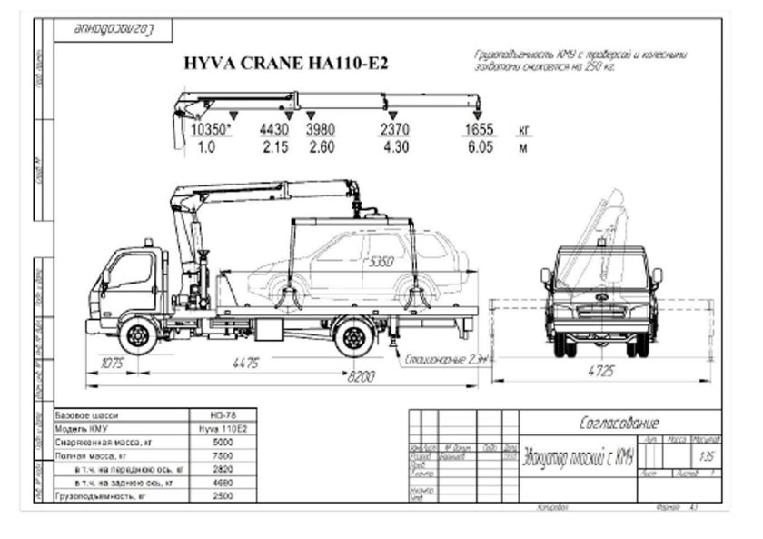 Эвакуатор хендай