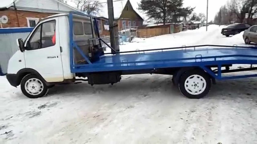 Эвакуаторная платформа Газель фермер