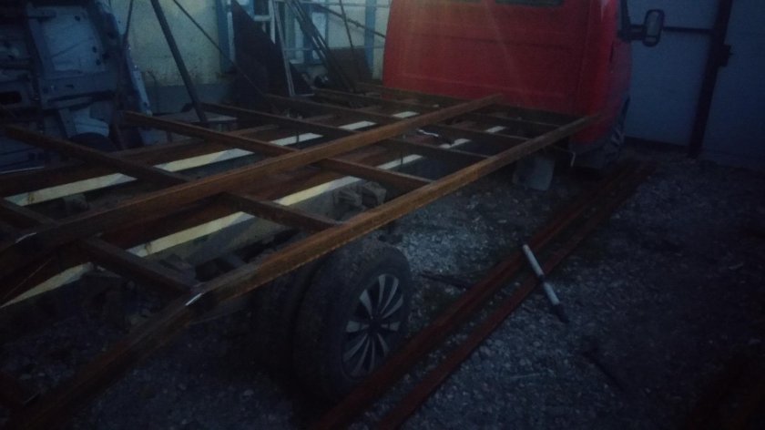 Чертежи платформы эвакуатора на Газель