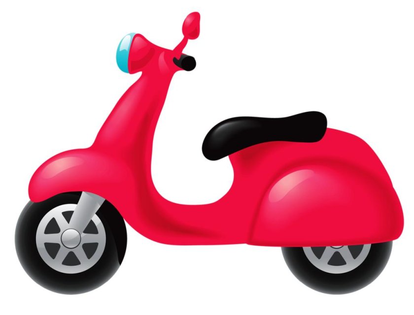Скутер мультяшный