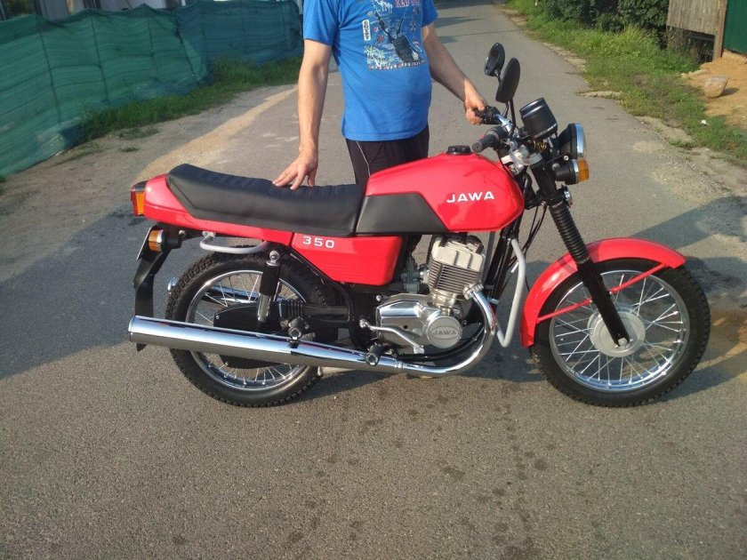 Мотоцикл Ява 638 Люкс