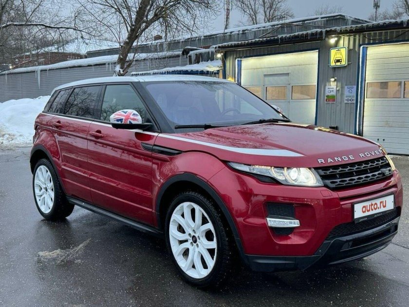 Land rover evoque 2012