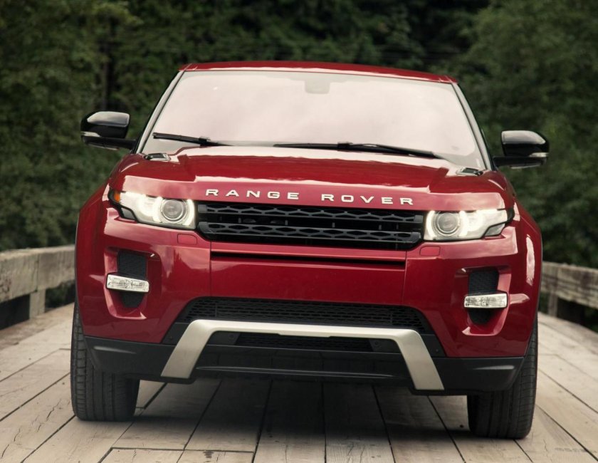 Рендж Ровер Эвок красная 2012