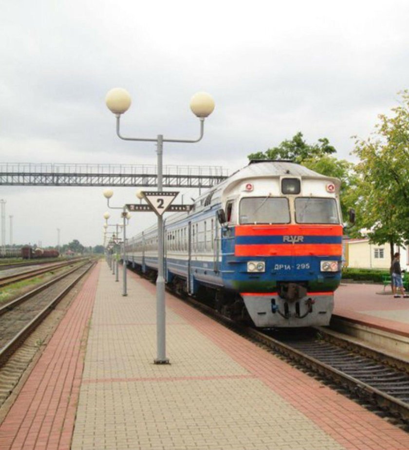 ЖД вокзал Солигорск