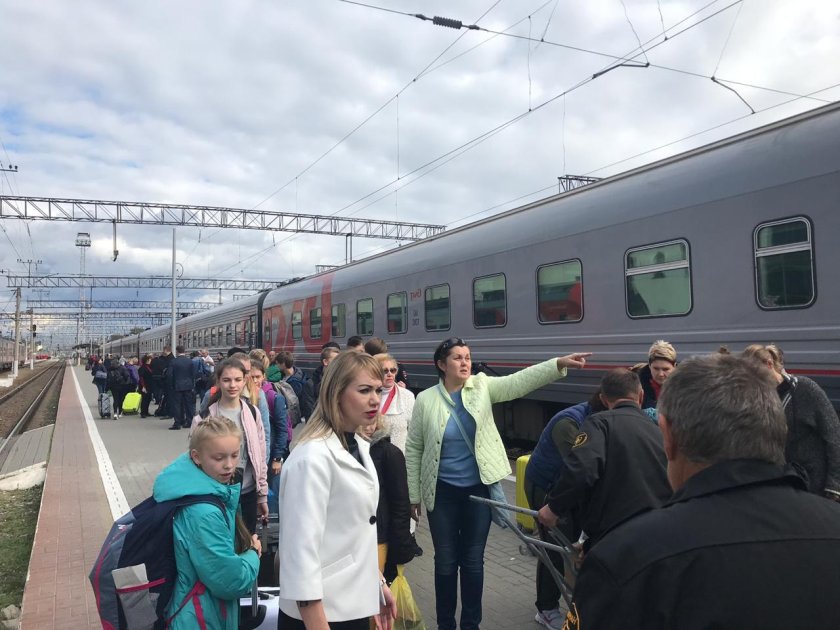 Поезд Краснодар