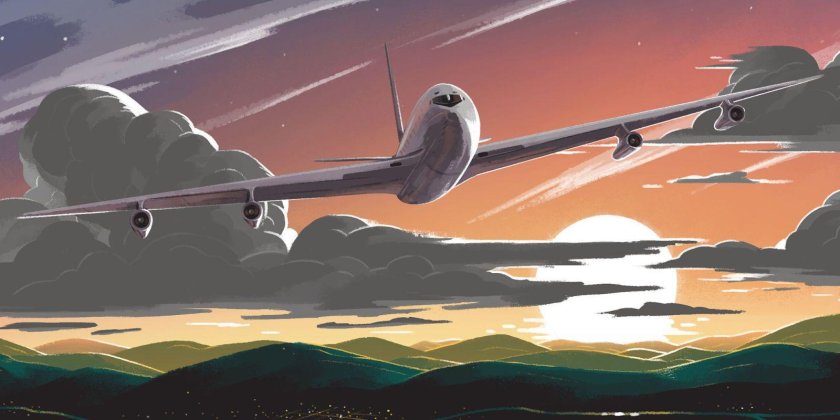 Самолет арт