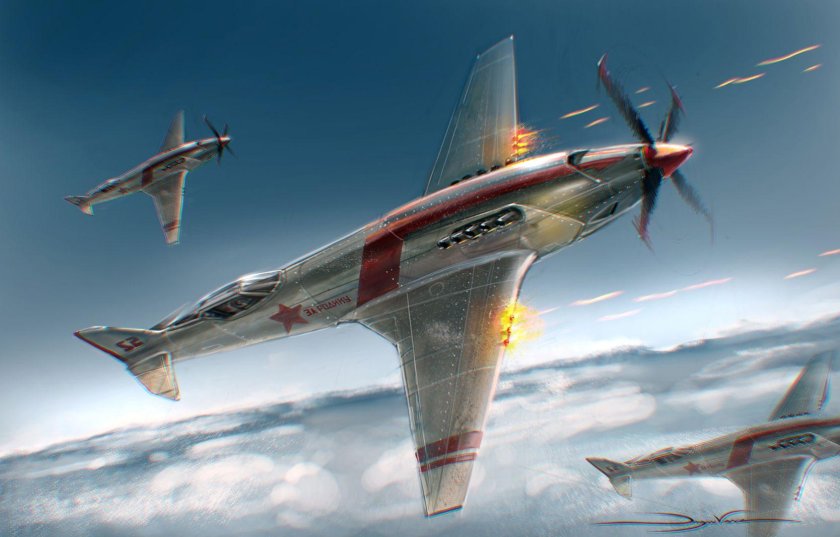 Истребитель дизельпанк