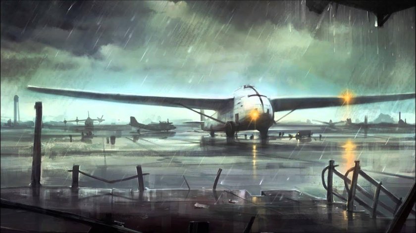 Самолет арт