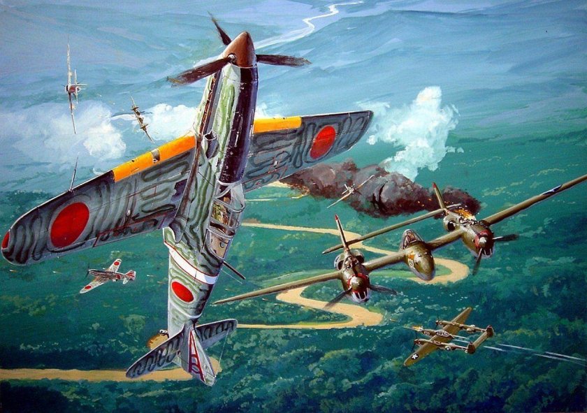 Дэвид Петланд картины самолеты