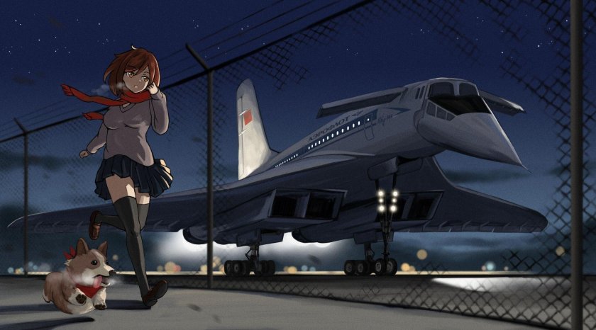 Аниме самолеты