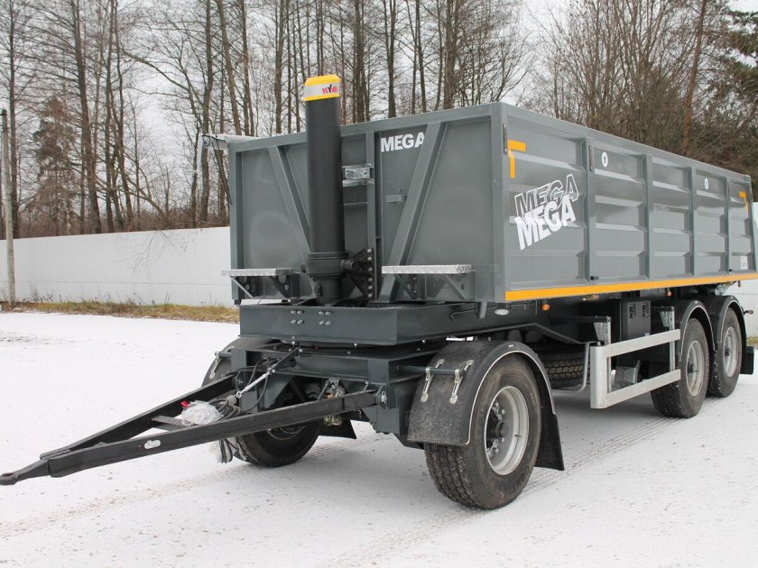 Mega прицеп самосвальный