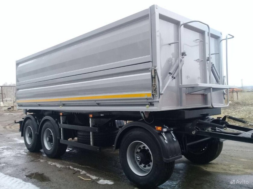 3 Осный прицеп на КАМАЗ