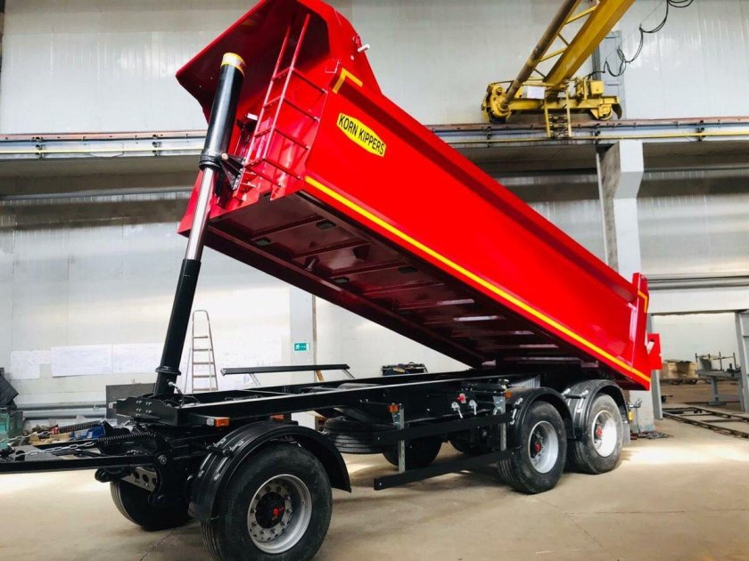 Прицеп самосвальный muldy 3500