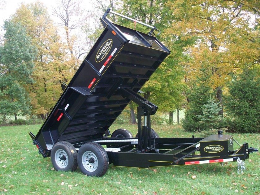 Легковой самосвальный прицеп 82940т