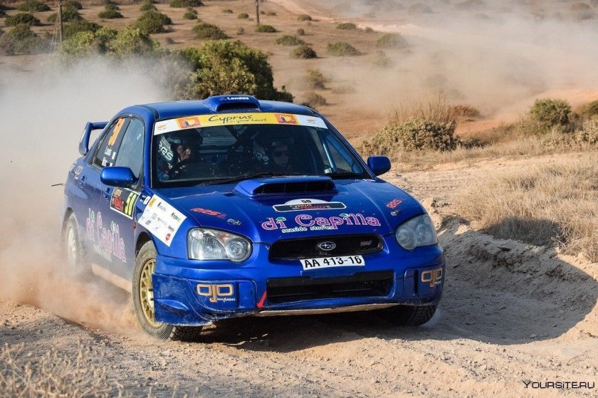 Раллийный Мерседес WRC