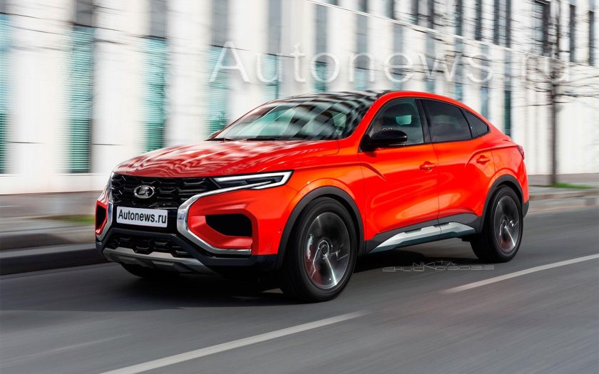 Лада Веста кросс купе 2023