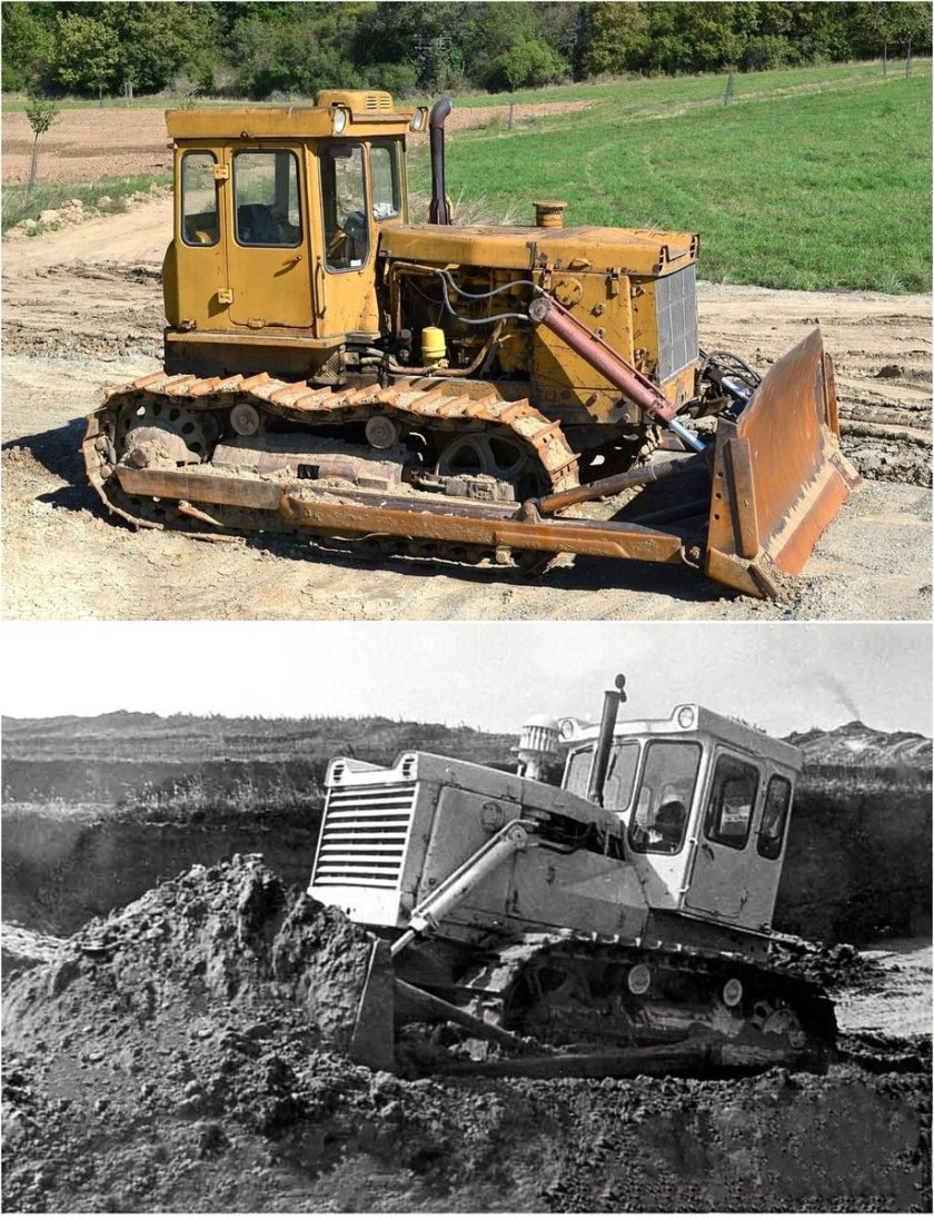 Бульдозер советский т 130