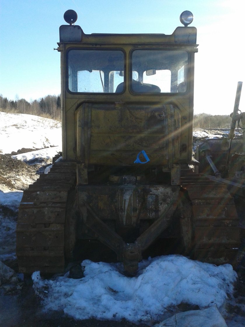 Бульдозер чтз т 130