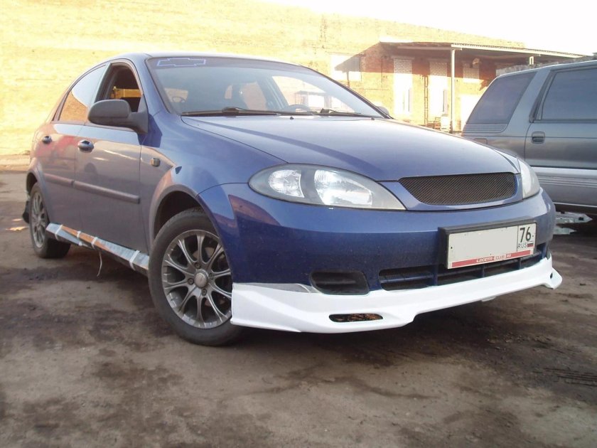 Chevrolet lacetti хэтчбек обвес