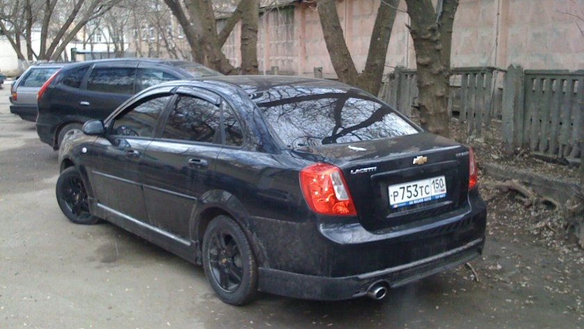 Обвес Chevrolet Lacetti седан черный