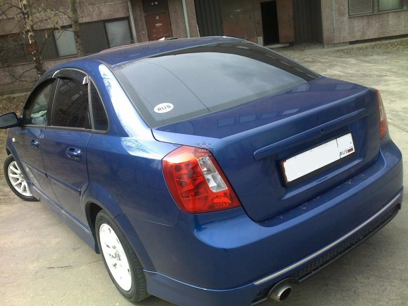 Обвес на Лачетти седан