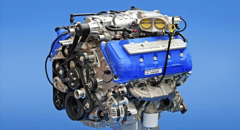 Shelby gt500 двигатель