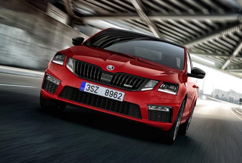 Шкода Октавия РС максимальная скорость