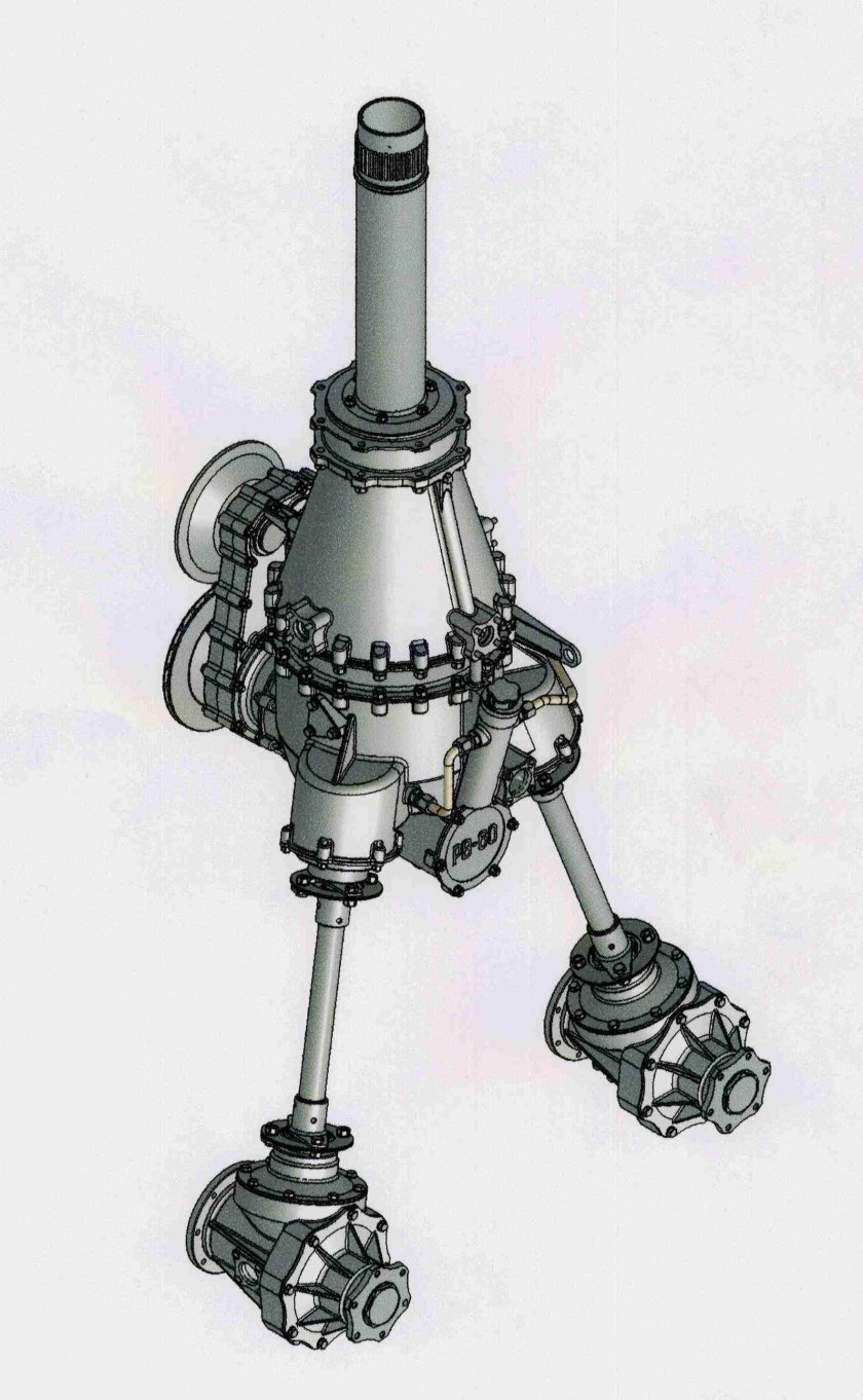Редуктор несущего винта ми2