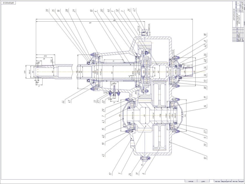 Редуктор вертолета ВР 26