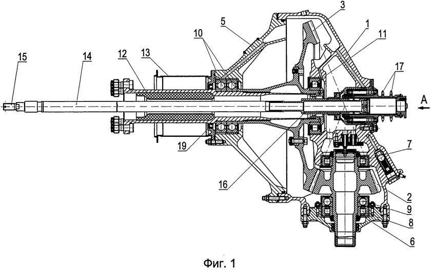 Редуктор рулевого винта ми2