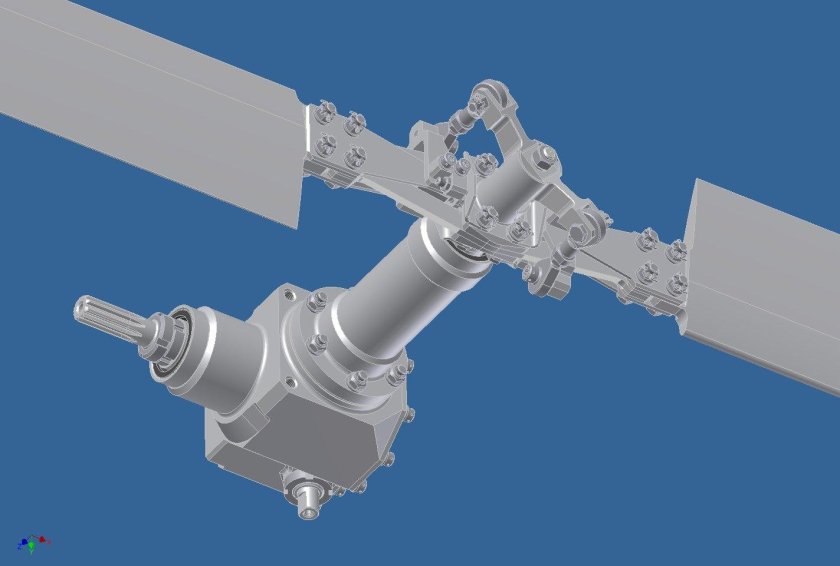 Втулка рулевого винта вертолета ми-8