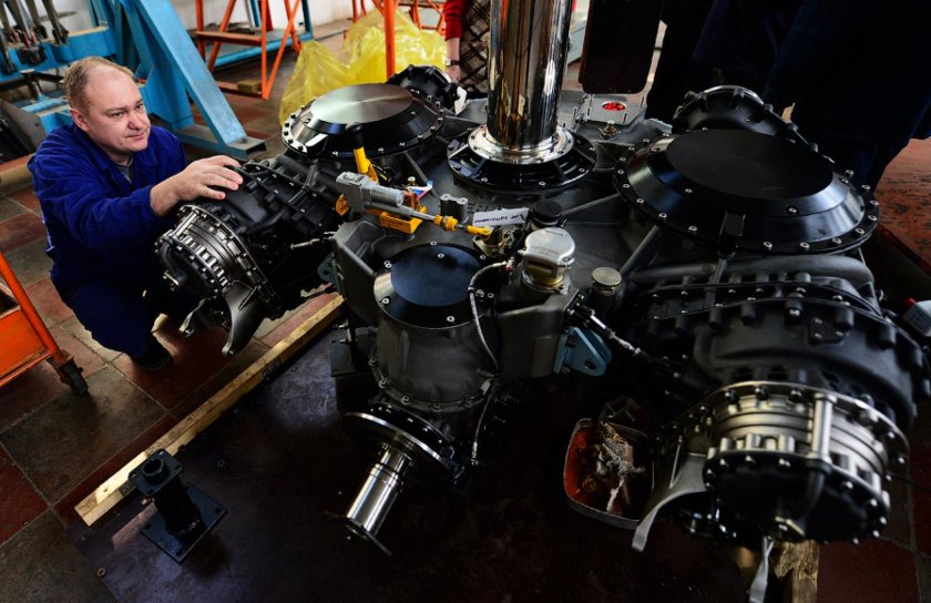 Редуктор вертолета ка 52