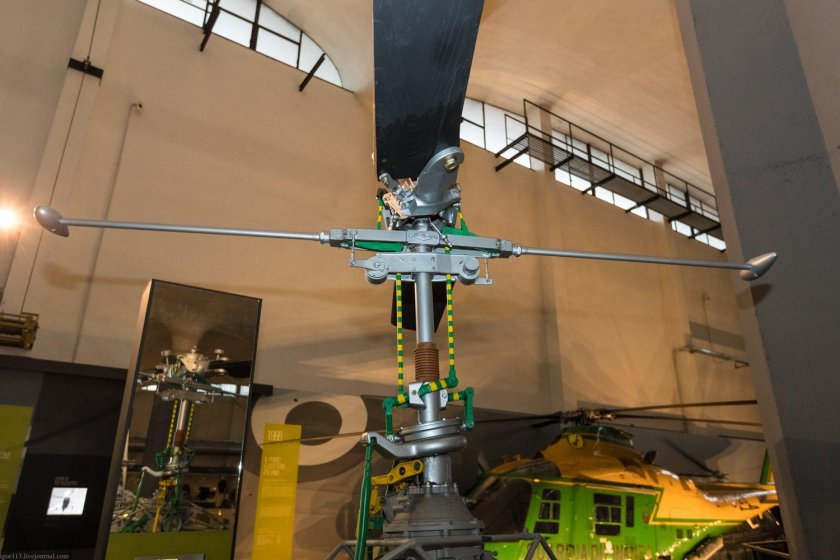 Автомат перекоса винтов вертолета ка50