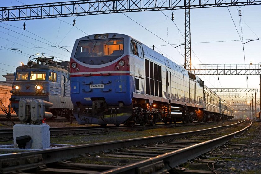 Электрички Казахстана