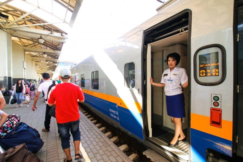 Тальго поезд Казахстан