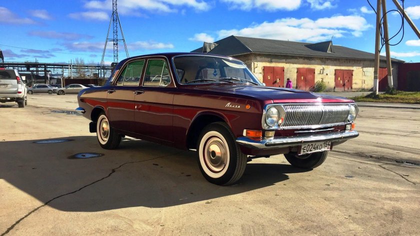 ГАЗ 24 бордо