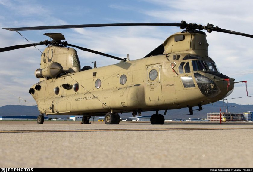 Боинг вертолёт ch-47 чинук