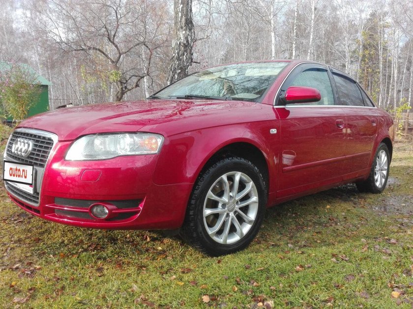 Ауди а4 2005 красная